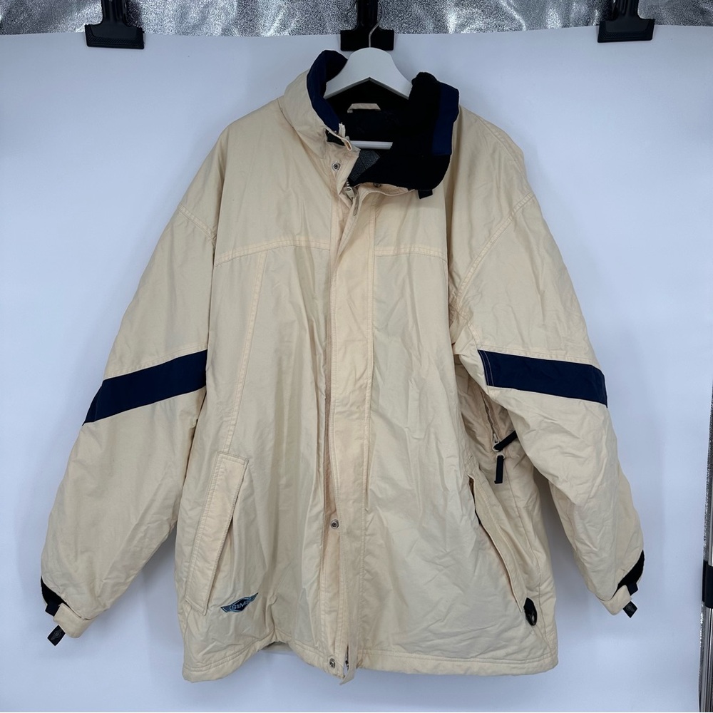 Sims Cream Snowboard Winter Coat Large